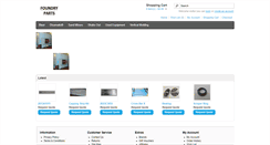 Desktop Screenshot of foundryparts.com